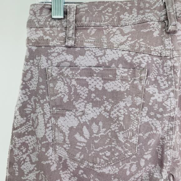 Sanctuary Denim XP453G24 Gray Floral Lace Skinny Casual Stretch Jeans 28 - Picture 8 of 11